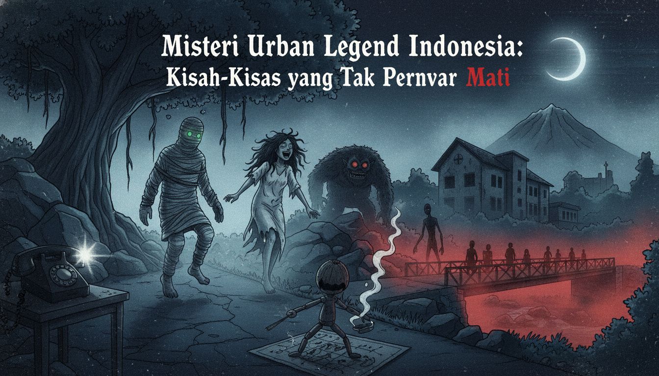 Misteri Urban Legend Indonesia: Kisah-Kisah yang Tak Pernah Mati